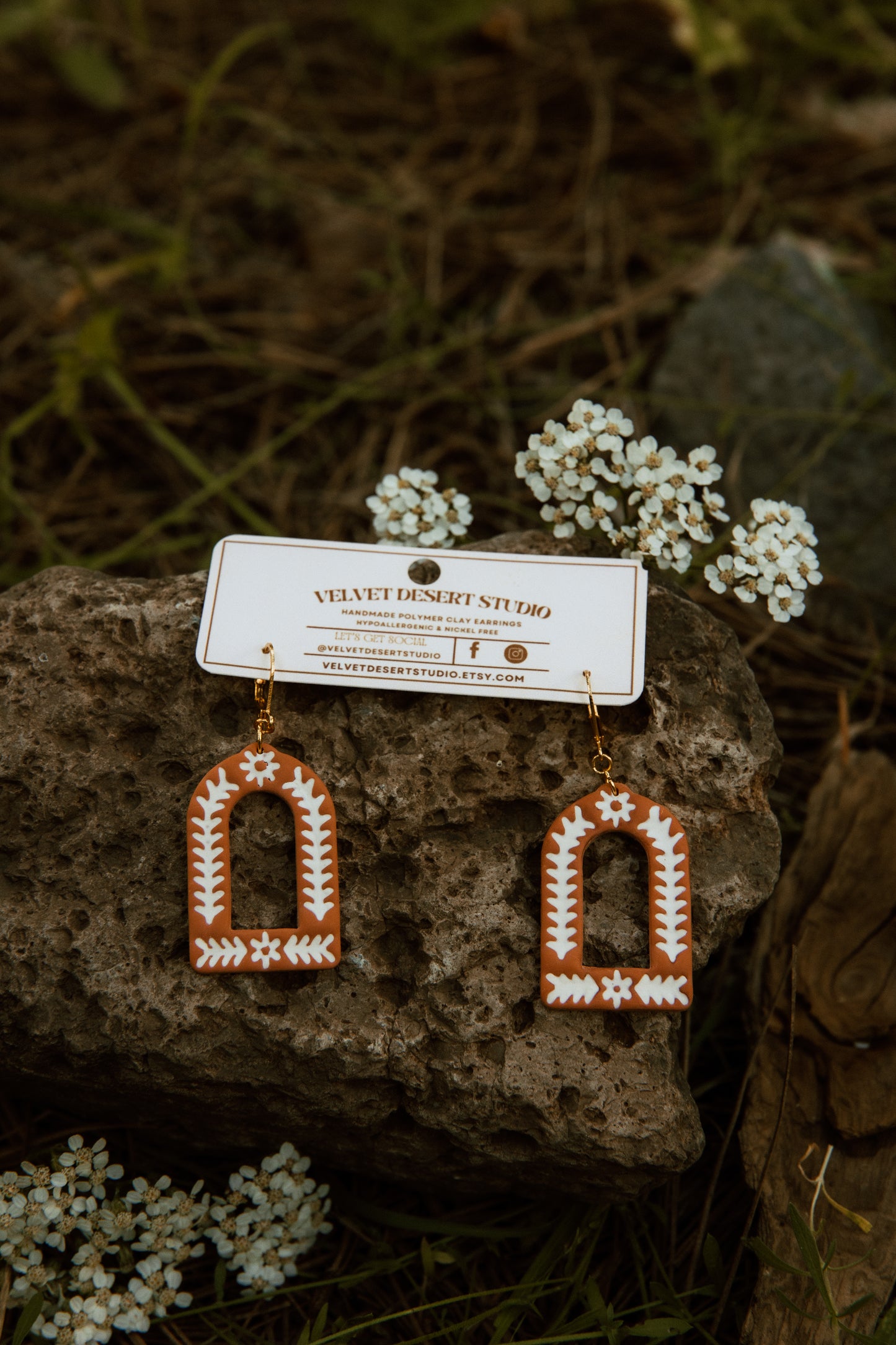Terra Cotta Floral Arches