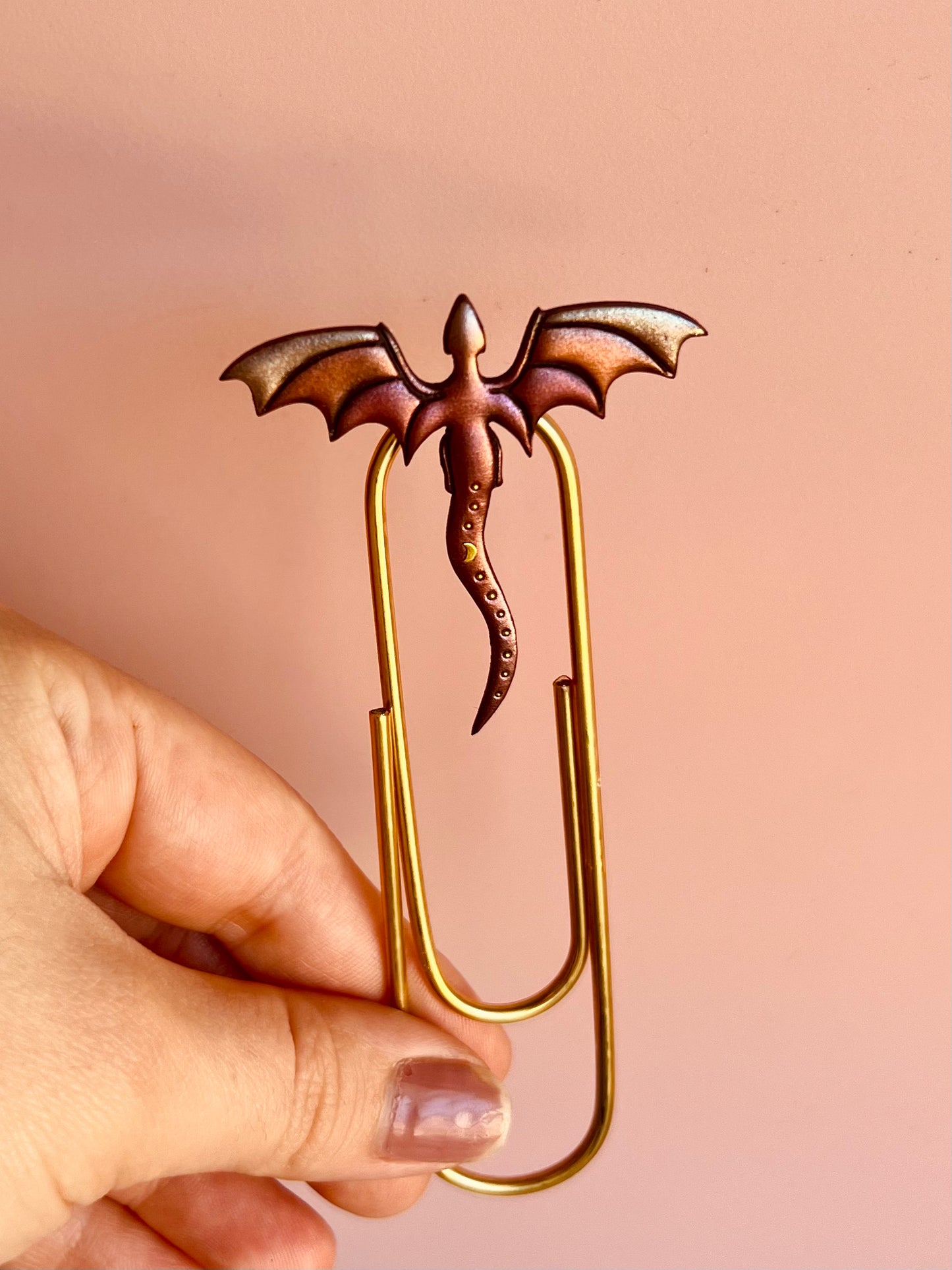 Dragon Paperclip Bookmark