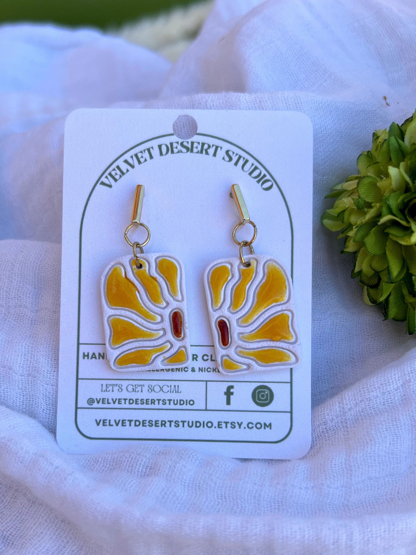 The Sunflower Dance Dangles