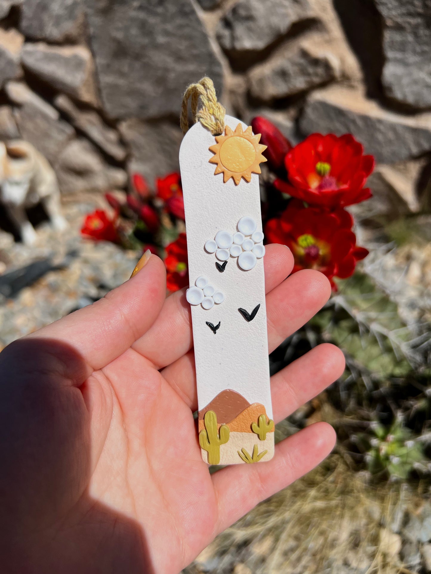Sunny Desert Bookmark