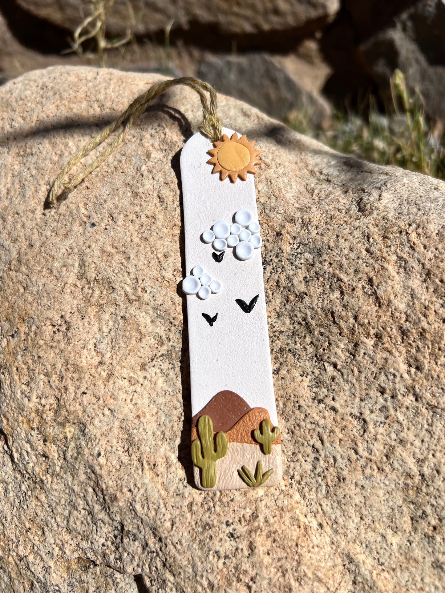 Sunny Desert Bookmark