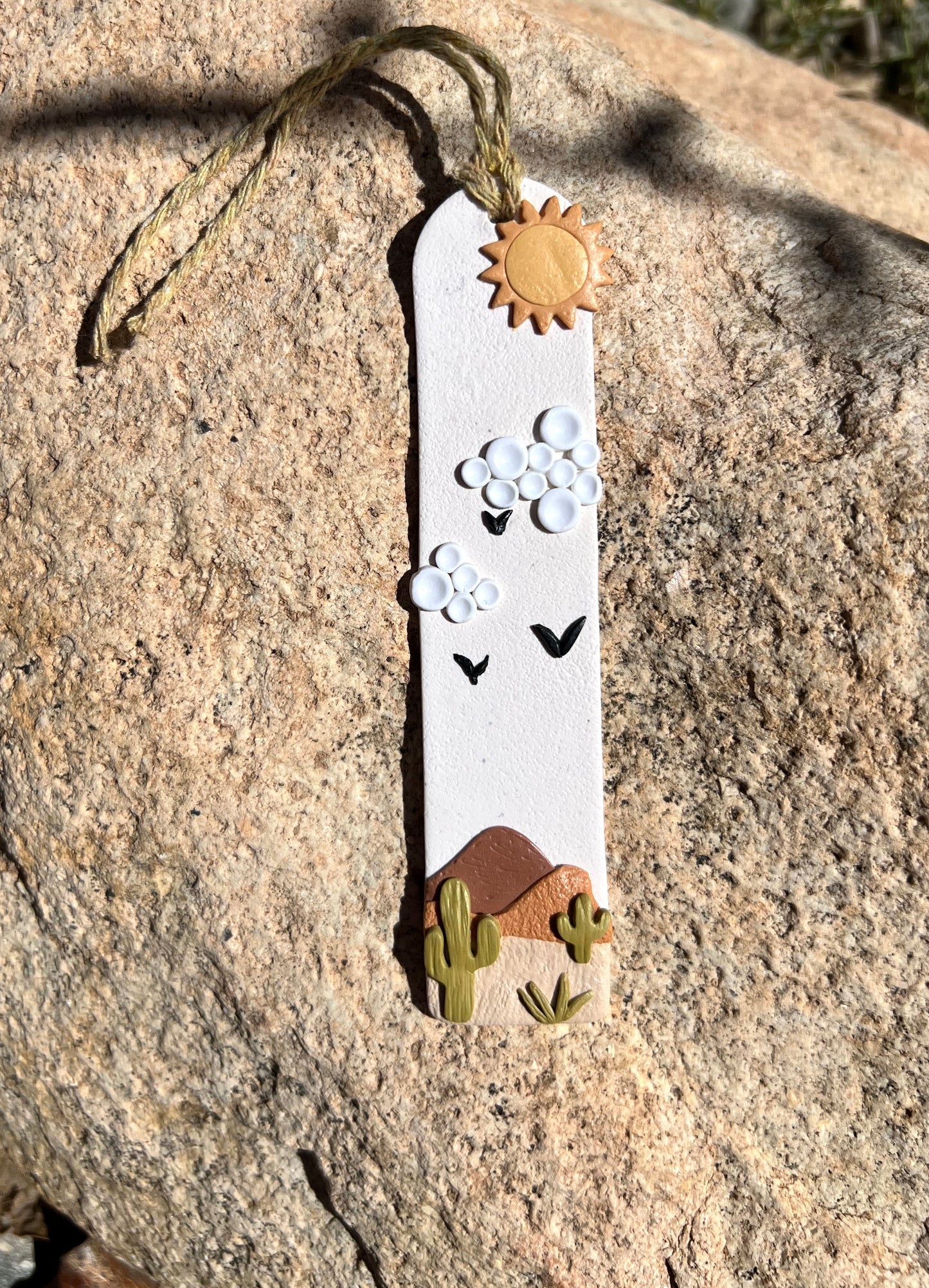 Sunny Desert Bookmark