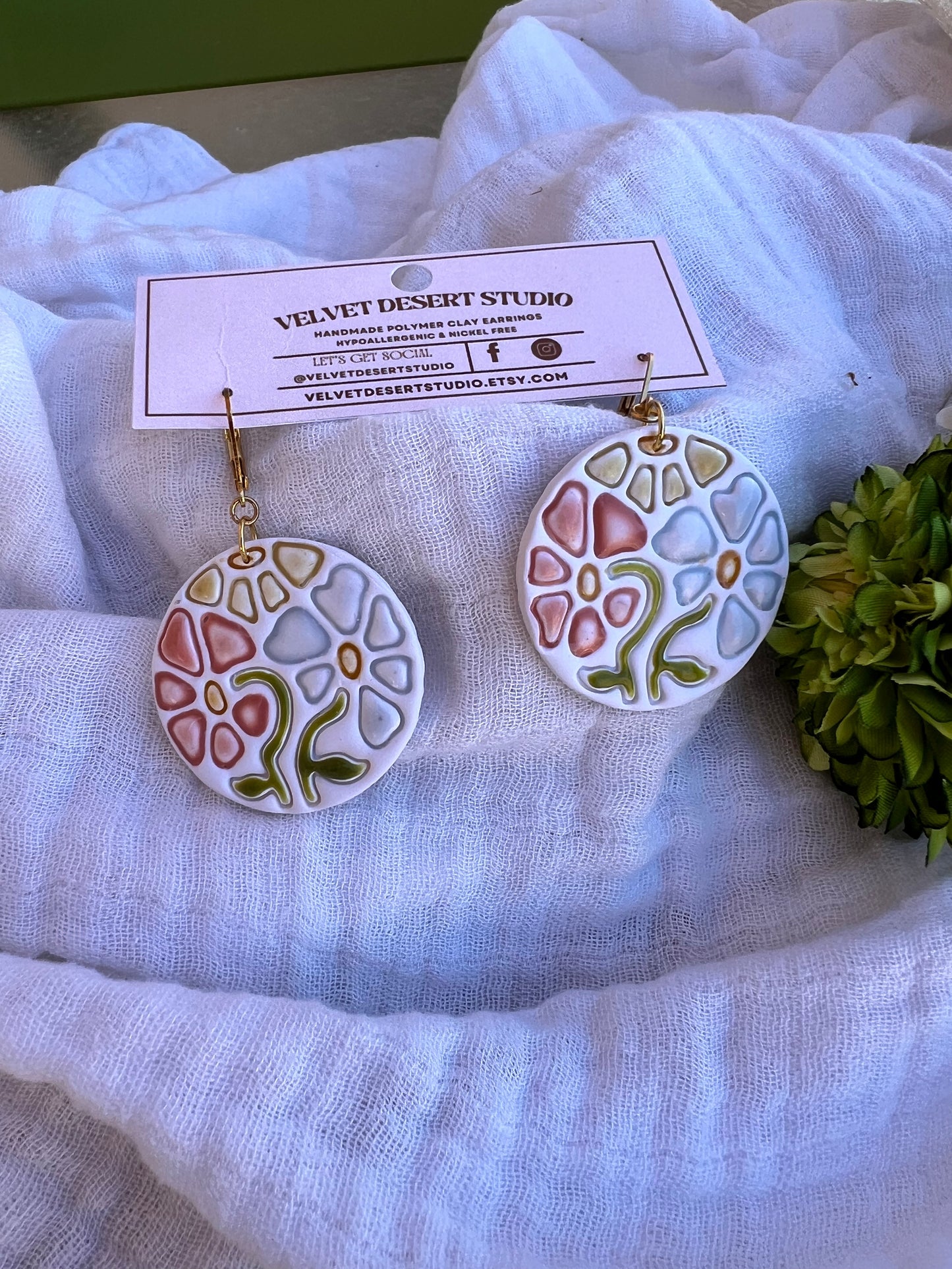 Full Bloom Rounds Earrings