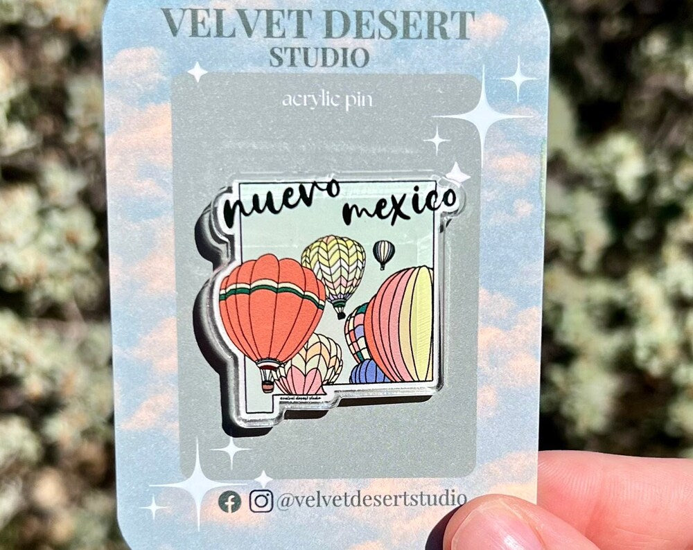 New Mexico State Balloon Fiesta Pin