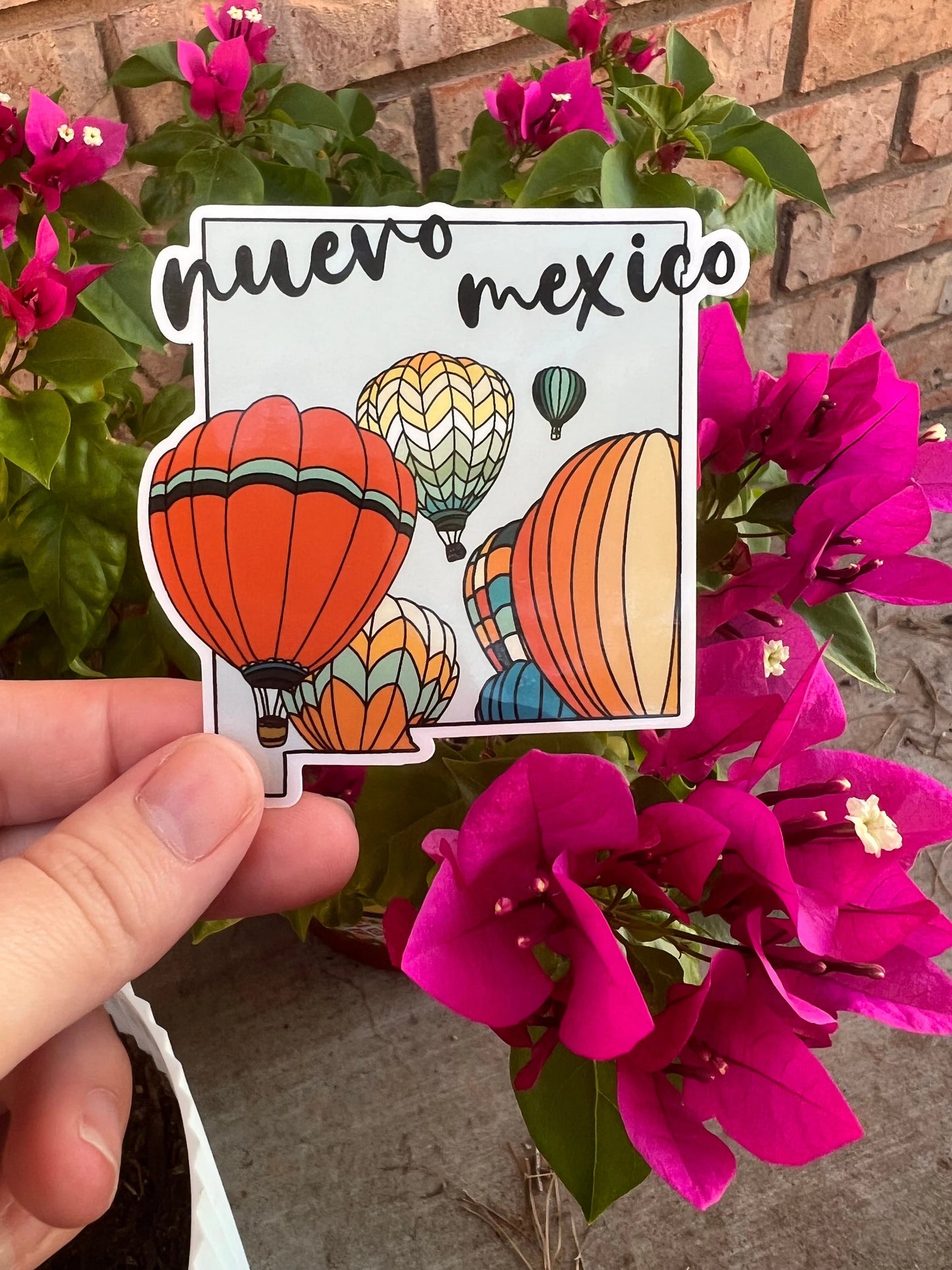 New Mexico State Balloon Sticker