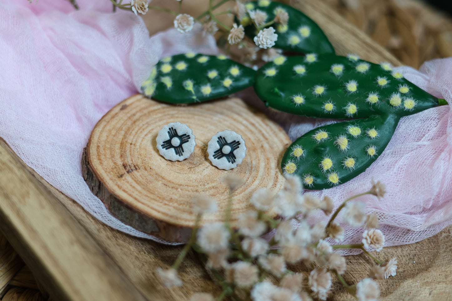 New Mexico Zia Studs