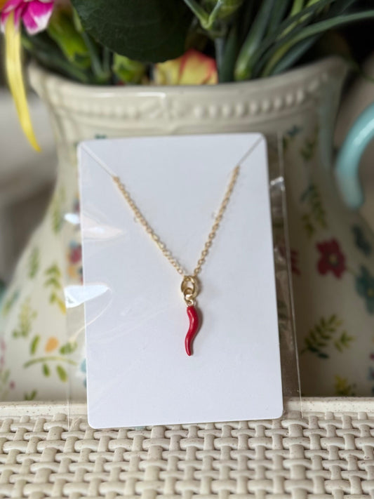 Red Chile Necklace