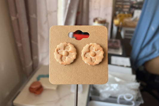 New Mexico Zia Studs