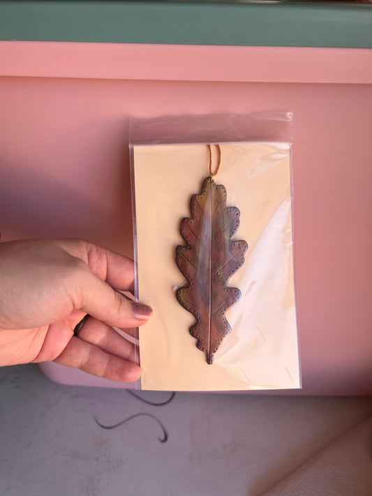 Autumn Leaf bookmark