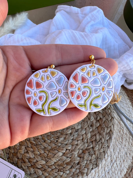 Full Bloom Rounds Earrings