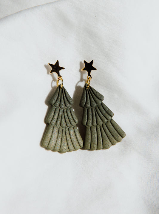 Scalloped Ombre Trees