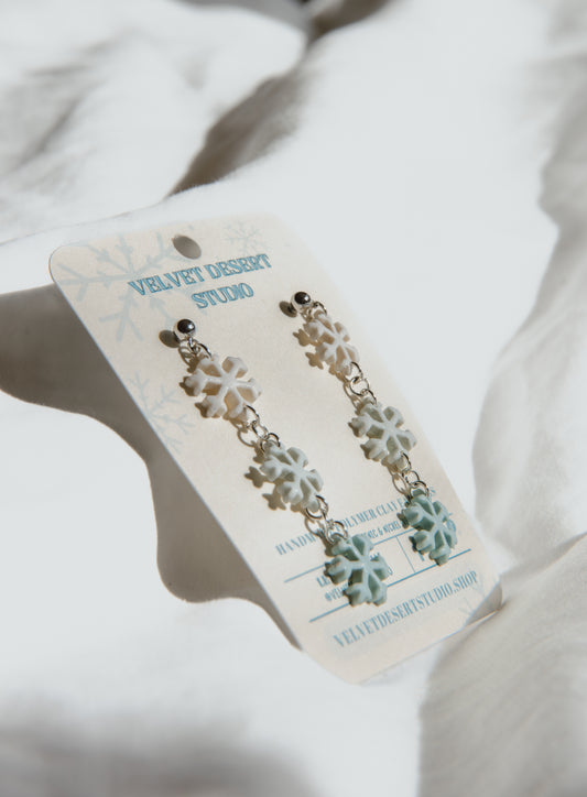 Ombre Snowflake Drops